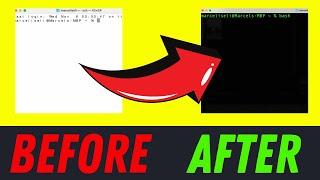 How to Change the Terminal Theme on Mac [upl. by Blake77]