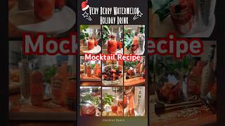 HolidayEntertaining a NonAlcohol Cocktail Recipe for Everyone🥂 mocktailrecipes [upl. by Thomsen]