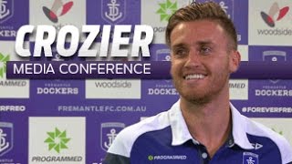 Hayden Crozier media conference  7 Decemeber 2015 [upl. by Luna]