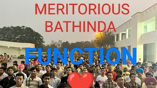 FUNCTION PHOTOS 📸  Meritorious Bathinda  like bathinda trendingvideo new [upl. by Acile]