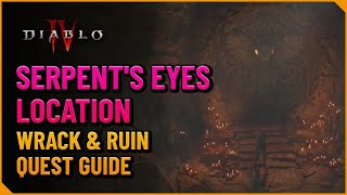 Serpents Left and Right Eyes Location  Wreck amp Ruin Quest Guide [upl. by Ytiak]