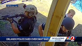 Couple sues Orlando police after SWAT raid over false child porn accusations [upl. by Keheley916]