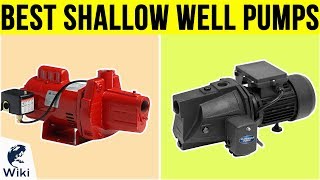 7 Best Shallow Well Pumps 2019 [upl. by Marelya]