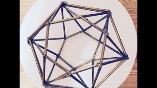 DIY Lampshade ICOSAHEDRON [upl. by Chappell]