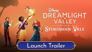 Disney Dreamlight Valley The Storybook Vale – Expansion Pass Launch Trailer [upl. by Ahcsatan]