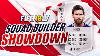 🔥 THE SILVER MESSI SQUAD BUILDER SHOWDOWN FIFA 18 ULTIMATE TEAM [upl. by Suivatram]