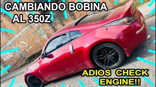 Cambiando Bobina al 350z en español Fixing My Nissan 350z MISFIRE Ignition Coil Install [upl. by Reinnej]