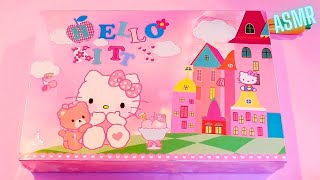 ASMR Unboxing Hello Kitty Calendario de Adviento Hello Kitty Dont talking  Satisfying [upl. by Dlaner773]