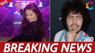 Benny Blanco Reacts To Selena Gomezs Dance Moves At Sabrina Carpenters Concert Using [upl. by Otha]