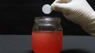 What happenif we put asprin in mixture of oil and water [upl. by Aslehc]