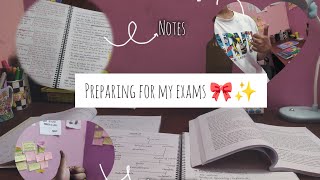 Study with me 📚 for term 1 exams ✨ 10th grader ✨🎀 shorts aestheticstudyvlog [upl. by Giarc]