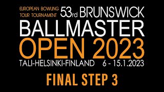 Brunswick Ballmaster Open 2023  Final Step 3 [upl. by Linnette278]