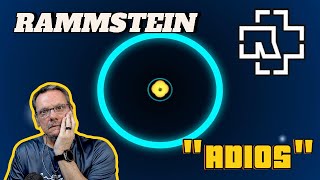 Rammstein  ADIOS Lyric Video  First Time Reaction Love the pushing guitar [upl. by Werner]