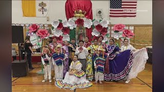 Hispanic Heritage Month Traditional Mexican dancers [upl. by Ahsimac]