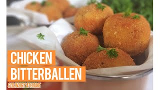 Chicken Bitterballen [upl. by Gordan921]