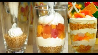 Fruit Cocktail Recipe A Quick Dessert in urdu [upl. by Iluj]