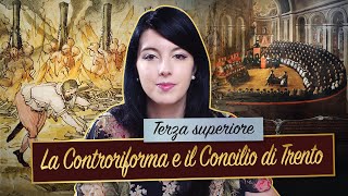 La Controriforma e il Concilio di Trento  Storia moderna [upl. by Magnus]