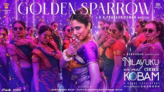 Golden Sparrow Lyric Video  Dhanush  Priyanka Mohan  Golden Sparrow Song Lyrics GV Prakash NEEK [upl. by Enimasaj]