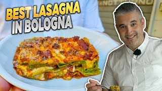 Searching for the BEST LASAGNA in Bologna [upl. by Cyna222]