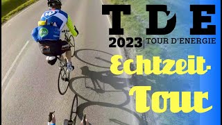 Tour dEnergie  45km EchtzeitRunde Training [upl. by Aerb]