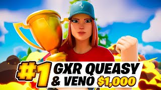 1ST PLACE DUO CASH CUP FINALS 1000 w Veno 🏆  Queasy [upl. by Koenraad510]