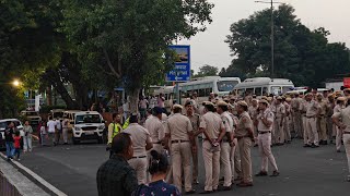 Sonam Wangchuk and 150 Pad Yatris Released Heading Towards Raj Ghat from Bawana Police Station [upl. by Wun]