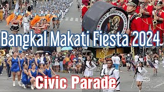 Bangkal Makati Fiesta 2024 Parade [upl. by Drawyah870]