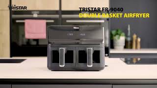 Tristar FR9040 Double Basket Airfryer EN [upl. by Virg]