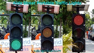 Aida Street Portable Traffic Lights [upl. by Horter]