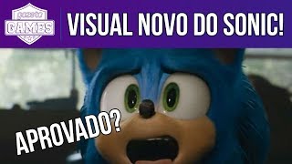 NOVO visual do Sonic Aprovado  Gazeta Games 121119 [upl. by Haek]