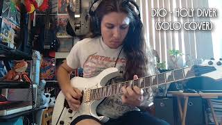 Dio Holy Diver solo cover [upl. by Aicinoid902]