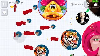 MACRO THE BEST 😬 AGARIO MOBILE [upl. by Hgeilyak986]