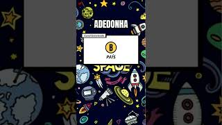 ADEDONHA adedonha jogodostop [upl. by Chrotoem]