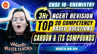 Carbon And Its Compounds Class 10 in One Shot  Most Important Questions 🎯 Full Science Revision 🔥 [upl. by Mccafferty]