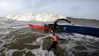 Wijk aan Zee 28 december 2023 storm Gerrit [upl. by Kilmarx]