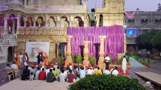 stabha Pujan in Bochasan with Mahant Swami Maharaj 2023 [upl. by Inilahs]