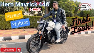 Hero Mavrick 440 First Look Review with full details [upl. by Eendyc]