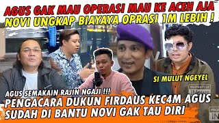 AGUS GAK MAU OPERASI SETELAH TAU BIAYAYANYA 1M LEBIH PENGACARA DUKUN FIRDAUS GER4M LIAT 4GUS [upl. by Anirbus]