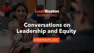 Conversations on Leadership and Equity Koren Phillips [upl. by Biancha]