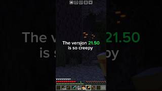 The Minecraft letest version 2150 is so creepy  😱😱😰 minecraft shorts [upl. by Aaron290]