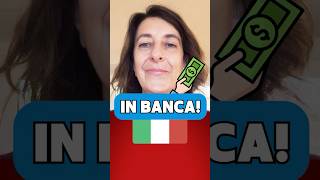 🏦 Italiano B1  Esercizio Lessico Banca 🇮🇹 italianonline shorts italiano linguaitaliana [upl. by Elana94]