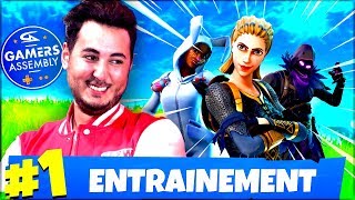 PREMIERE GAME DENTRAINEMENT A LA GAMERS ASSEMBLY  ft MANE ► FORTNITE [upl. by Hurwit]