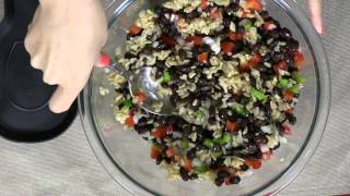 Black Bean and Rice Salad [upl. by Latsryc748]