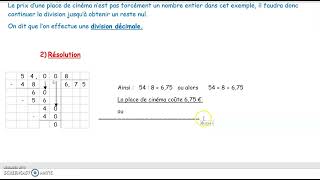 6N2  5  Division décimale [upl. by Apthorp]
