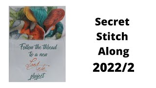 Stickt mit mir 118  Secret Stitch Along 22022 [upl. by Darahs]