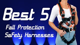 Fall Protection Safety Harness  Construction Full Body Harness  OSHA and ANSI Compliant Hiking [upl. by Wack400]