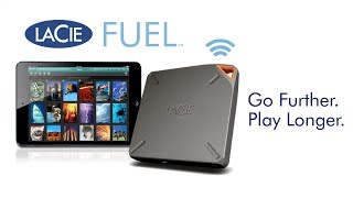 LaCie FUEL Portable Wireless Storage for iPad® iPhone® and Mac® [upl. by Leryt]