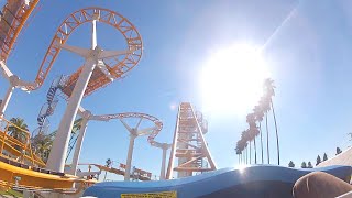 Coast Rider on ride at Knotts Berry Farm [upl. by Reinwald]