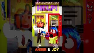 💡 POV The children of ANGER and JOY decided to quarrel BUT  💖😘💖  Inside out 2  insideout2 [upl. by Aikemit]