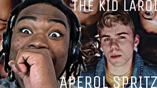 THE KID LAROI “APEROL SPRITZ” REACFTION [upl. by Aeriela339]